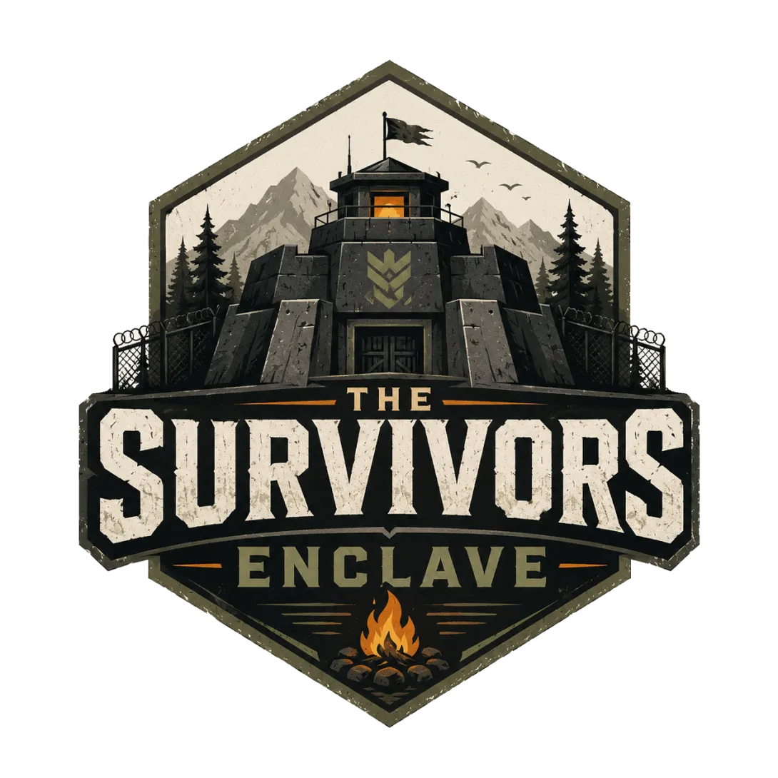 Survivors Enclave fortified badge logo