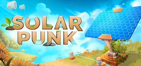 Solarpunk official Steam header art